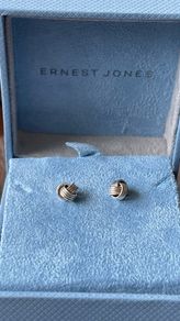 925 Earrings love knot