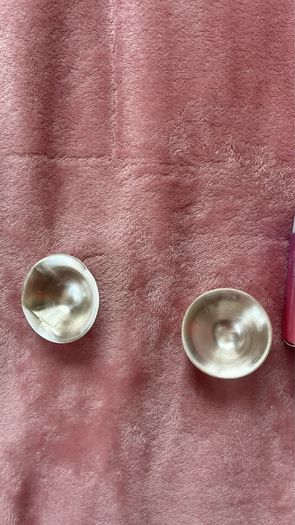 Silverettes-silver nursing cups