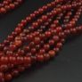 Vintage MultiStrands Red Carnelian African Agate Beads From Mali Necklace Image 10