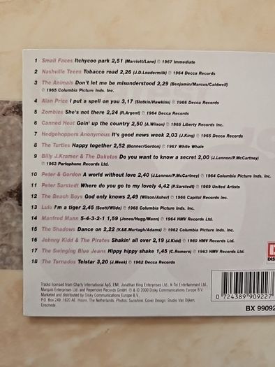 Greatest Hits Of The 60's  8CD Boxset