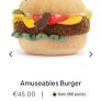 New JELLYCAT Amuseables Burger Image 2