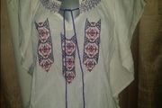Dorothy Perkins oversize embroidered blouse size UK16/18 EUR44/46 Postage included