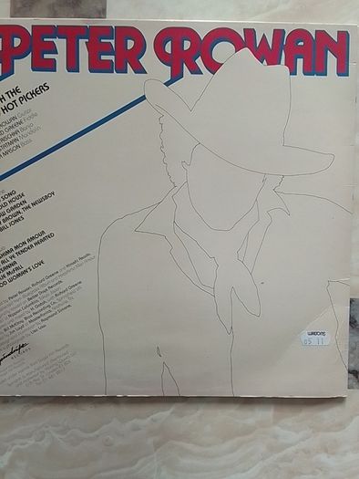 Peter Rowan LP  (Signed)