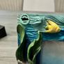 Marine Scene Picture Frame (Dolphins, Turtles, Fish) - Mexican Image 2