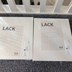 IKEA LACK shelves x 2 in original packaging