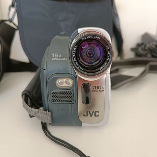JVC MiniDV Digital Camcorder - Charger, Battery & Lowepro Bag