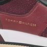 Women's Tommy Hilfiger City Iconic Knitted Trainers  Runners Purple Burgundy Size Uk 5 Eu 38 Image 4