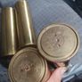 1940s Cannon gun  shells solid brass Image 9