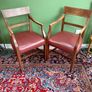 Vintage Carver Dining Chairs Image 2