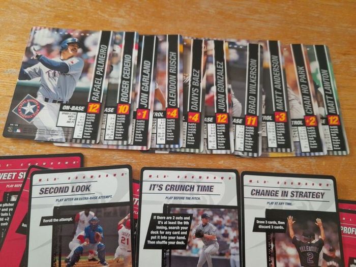 57 MLB Showdown Trading Card Bulk Lot (WOTC 2000-2002) Players & Strategy. Wizards of the Coast. Collectable, sports, memorabilia. Baseball. USA.