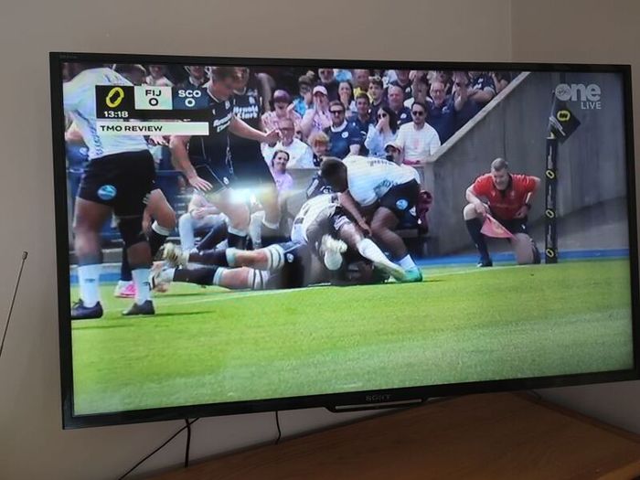 Not a smart TV 42" with a holder
