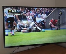 Not a smart TV 42" with a holder