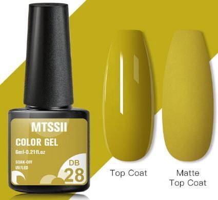 Nails Polish Gel Soak Off UV 6ml