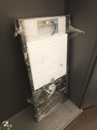 wall hung toilet complete with frame