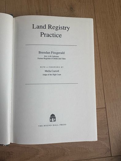 Land Registry Practice by Brendan Fitzgerald, first edition