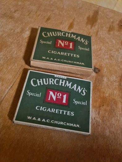 Rare Vintage Churchmans No 1 Special Vintage Packet Set 10 bad 20 Pack Variants