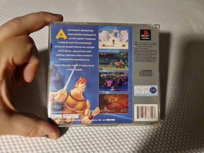 Disney s Action Game Featuring Hercules PlayStation1 Ps1 PlayStation2 Ps2 Games Original