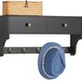 Wall coat rack wall shelf storage unit hall hallway Image 2
