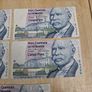 Selection Of Irish C Series Douglas Hyde 50 Pound Notes Image 3