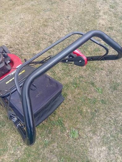 petrol lawnmower