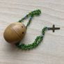 Rare miniature French antique rosary Image 4