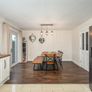 Dining table, bench, 4 chairs solid oak Image 4