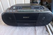 SONY CD, Radio, Cassette-Corder, Model No. CFD-S01, everything working great and in like new condition