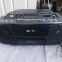 SONY CD, Radio, Cassette-Corder, Model No. CFD-S01, everything working great and in like new condition
