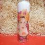 Mother's day birthday brand new spring unscented decorative candle woman with flowers and birds image Image 2