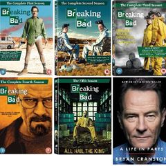 Breaking Bad Season 1 - 5 DVD Collection & Bryan Cranston: A Life In Parts Hardback Autobiography (All Brand New & Unopened)
