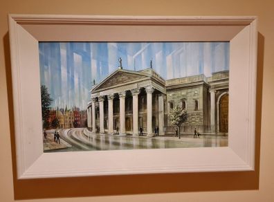 BOI College Green 2006 acrylic oil