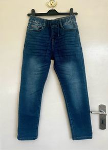 Elastic waist boys jeans age 8-9 years