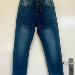 Elastic waist boys jeans age 8-9 years