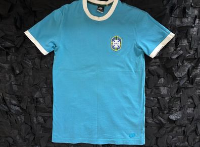 Brazil Pele 1970 retro tribute away jersey shirt World Cup 1970 Nike 10 football