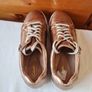 Clarks nallie Rose gold size 6D eu 39 leather Zip and lace closure In excellent condition Image 9