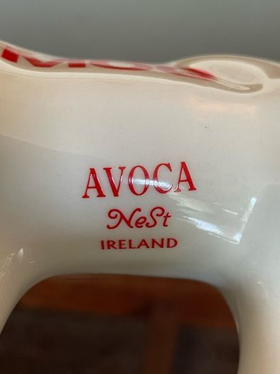 Vintage Ceramic Glazed Jersey Milk Jug Avoca Nest Ireland