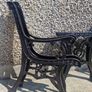 Garden table + bench cast iron Image 2