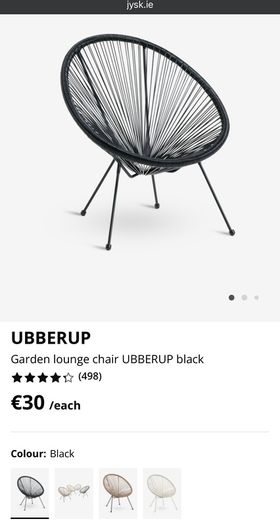 Garden Lounge Chairs UBBERUP Green