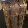 Antique wooden wine box.  PRICE DROP. T Image 3
