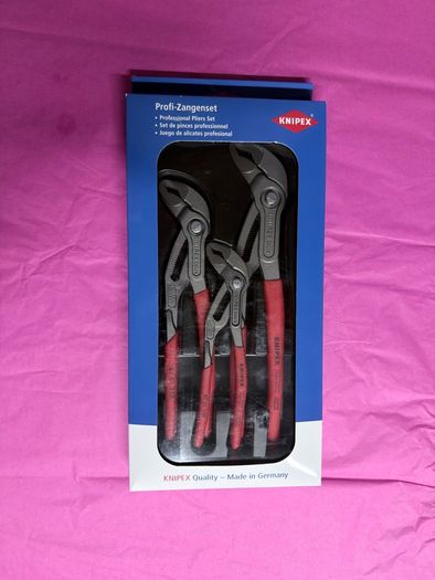 knipex 3 piece cobra pliers