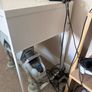White ikea desk Image 4