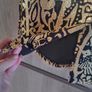 gold black skirt size m Image 7