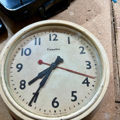 Genalex Electric Factory Clock 1950s