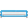 Toddler Safety Bed Rail 2 pcs Blue 150x42 cm Image 4