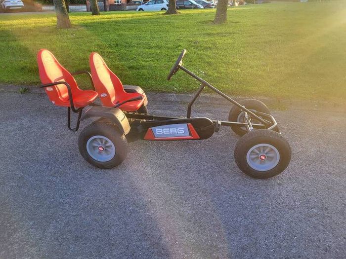 Berg XL 2 seater go kart. Red and in very good condition