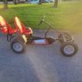 Berg XL 2 seater go kart. Red and in very good condition Image 4