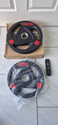 brand new 2x15 kilo olympic weight plates