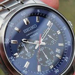 Watch Seiko Chronograph.