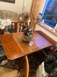 Dining room table and chairs