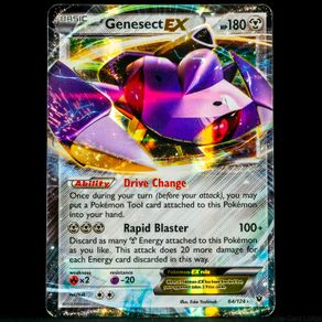 Genesect EX 64/124 Ultra Rare Holo XY Fates Collide Pokemon Card 2016